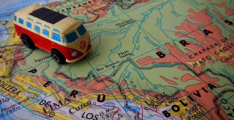 Como surgiram os nomes dos países da América do Sul?