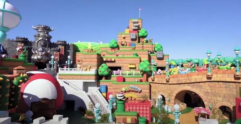 Nintendo anuncia tour virtual por novo parque temático Super Nintendo World