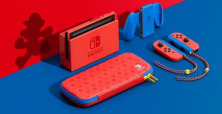 Nintendo Switch ganha versão especial em homenagem ao Mario