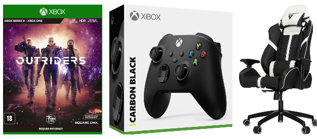 Consoles, controles, jogos, headsets e outros produtos gamers com até 70% de desconto