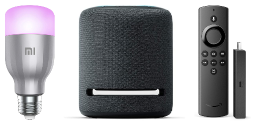 Itens inteligentes: Lâmpadas smart, câmeras, fita de LED, Fire TV Stick e outros produtos incríveis