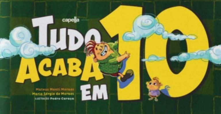 Tudo Acaba em 10: Avô e neto lançam livro feito à distância durante a pandemia