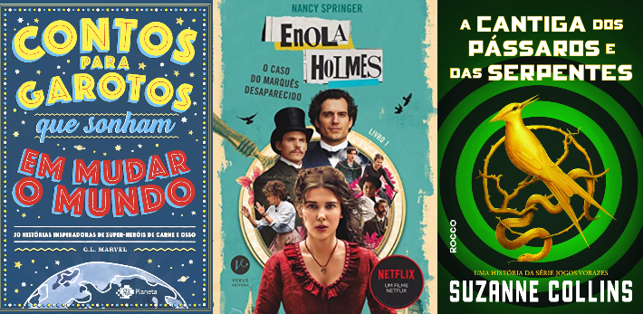 Mistério, suspense, romance e muito mais: 11 livros mais vendidos para jovens e adolescentes 