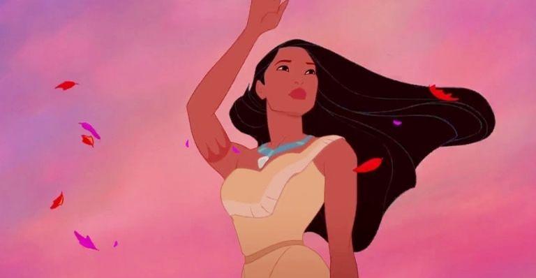 Cena da animação 'Pocahontas'
