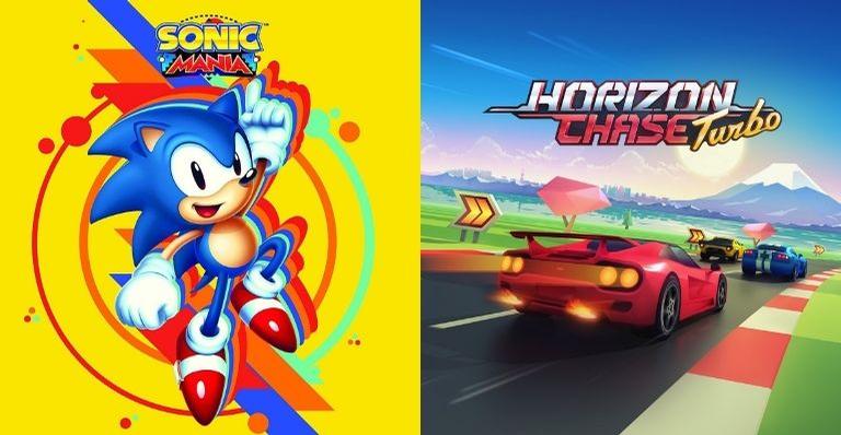 Horizon Chase Turbo e Sonic Mania são os jogos gratuitos da semana na Epic Games Store
