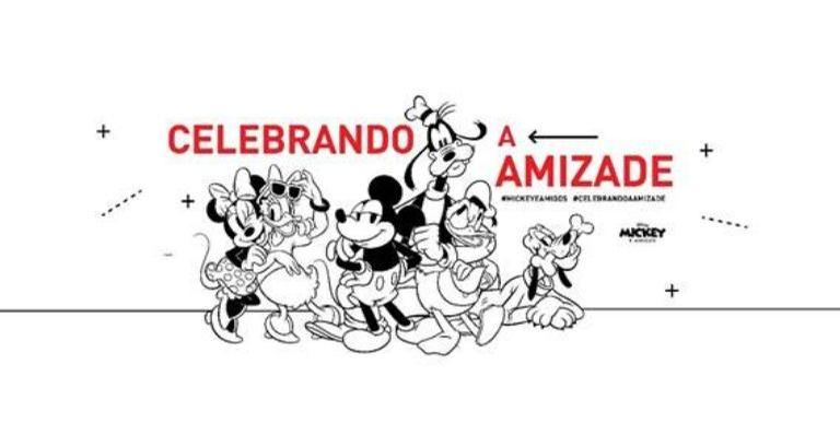 Mickey e seus amigos convidam os fãs para celebrar o mês da amizade com conteúdos especiais em diferentes plataformas