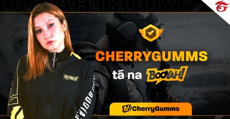 Cherrygumms se junta ao time de streamers da BOOYAH!