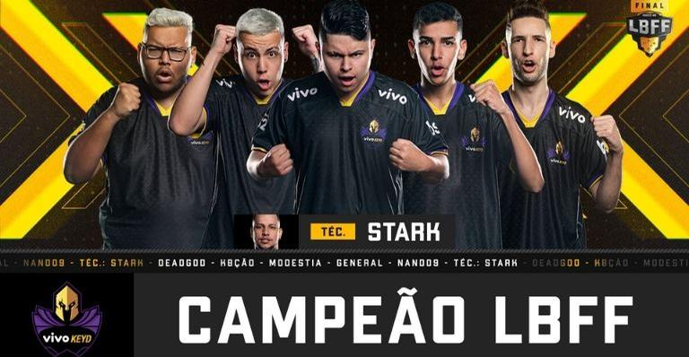 Equipe do Vivo Keyd é a grande campeã da LBFF 5