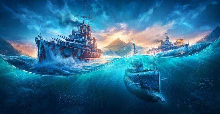 Submarinos chegam ao combate naval de World of Warships