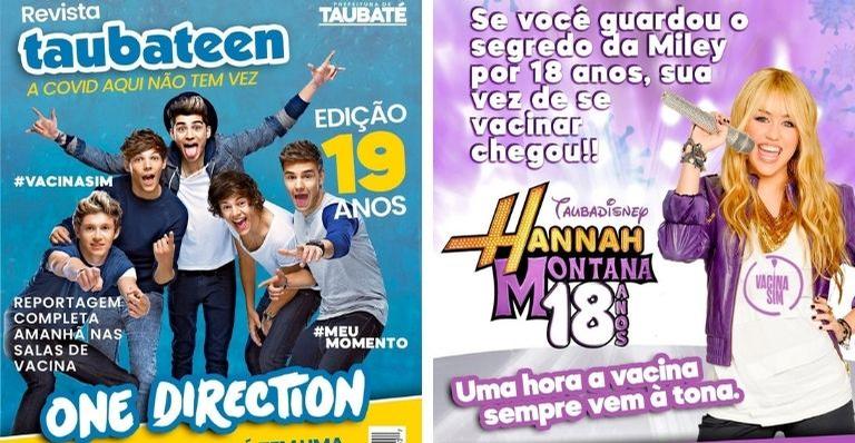 Prefeituras brasileiras encontram maneira criativa de chamar atenção para vacinação