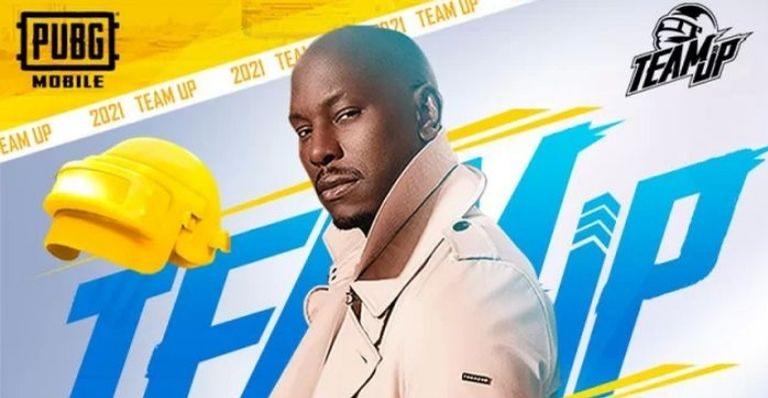 PUBG MOBILE Team Up 2021: Tyrese Gibson, de Velozes e Furiosos, se junta ao campeonato