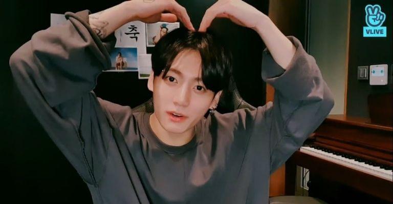 Live de aniversário do Jungkook bate recorde de visualizações no V LIVE
