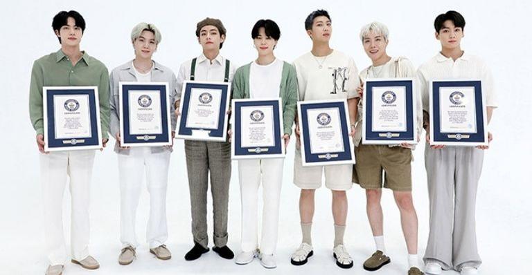 Com 23 recordes, BTS entra oficialmente para o Hall da Fama do Guinness World Records