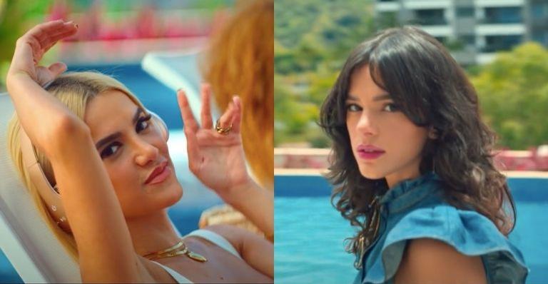 Bruna Marquezine e Manu Gavassi se divertem em teaser de ‘Maldivas’