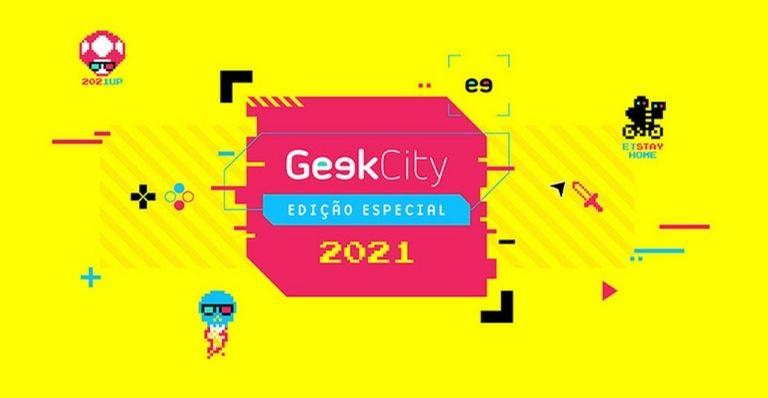 Festival Geek City acontece nos dias 30 e 31 de outubro com programação 100% gratuita e online