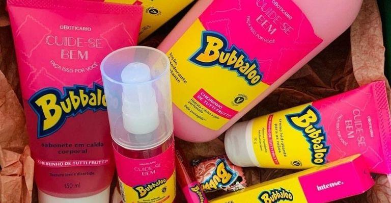 O Boticário se uniu ao Bubbaloo e lançou uma nova linha que está dando o que falar