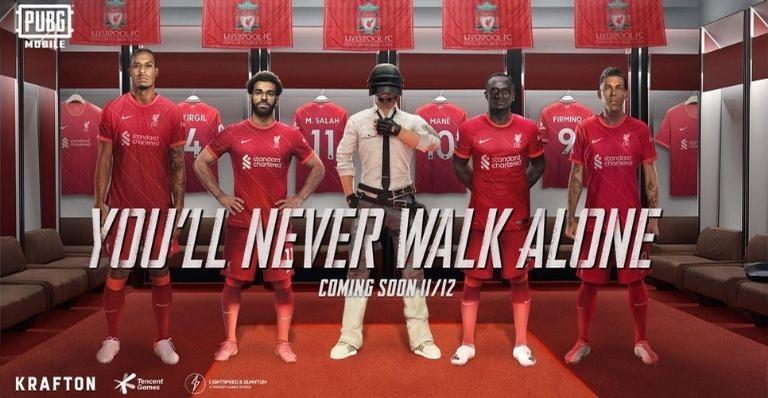 PUBG MOBILE e Liverpool Football Club anunciam parceria inédita