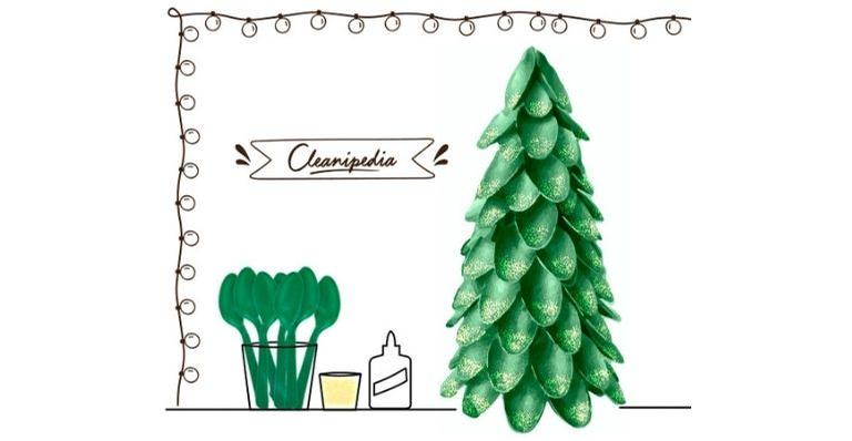 Aprenda a fazer uma árvore de natal reciclada e de forma prática e econômica