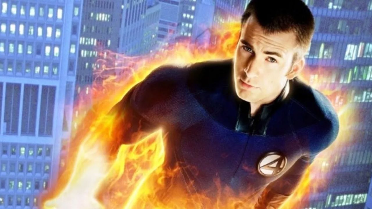 Chris Evans revela que gostaria de retornar ao papel de Tocha Humana, do Quarteto Fantástico