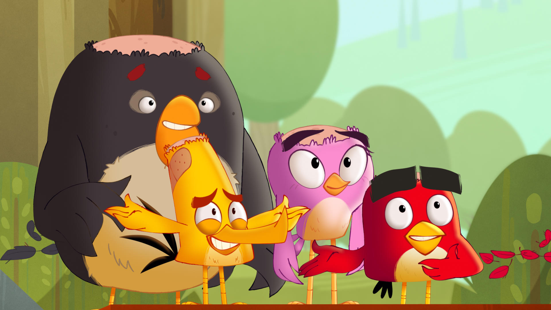Cena de "Angry Birds: Loucuras de Verão" - Temporada 2