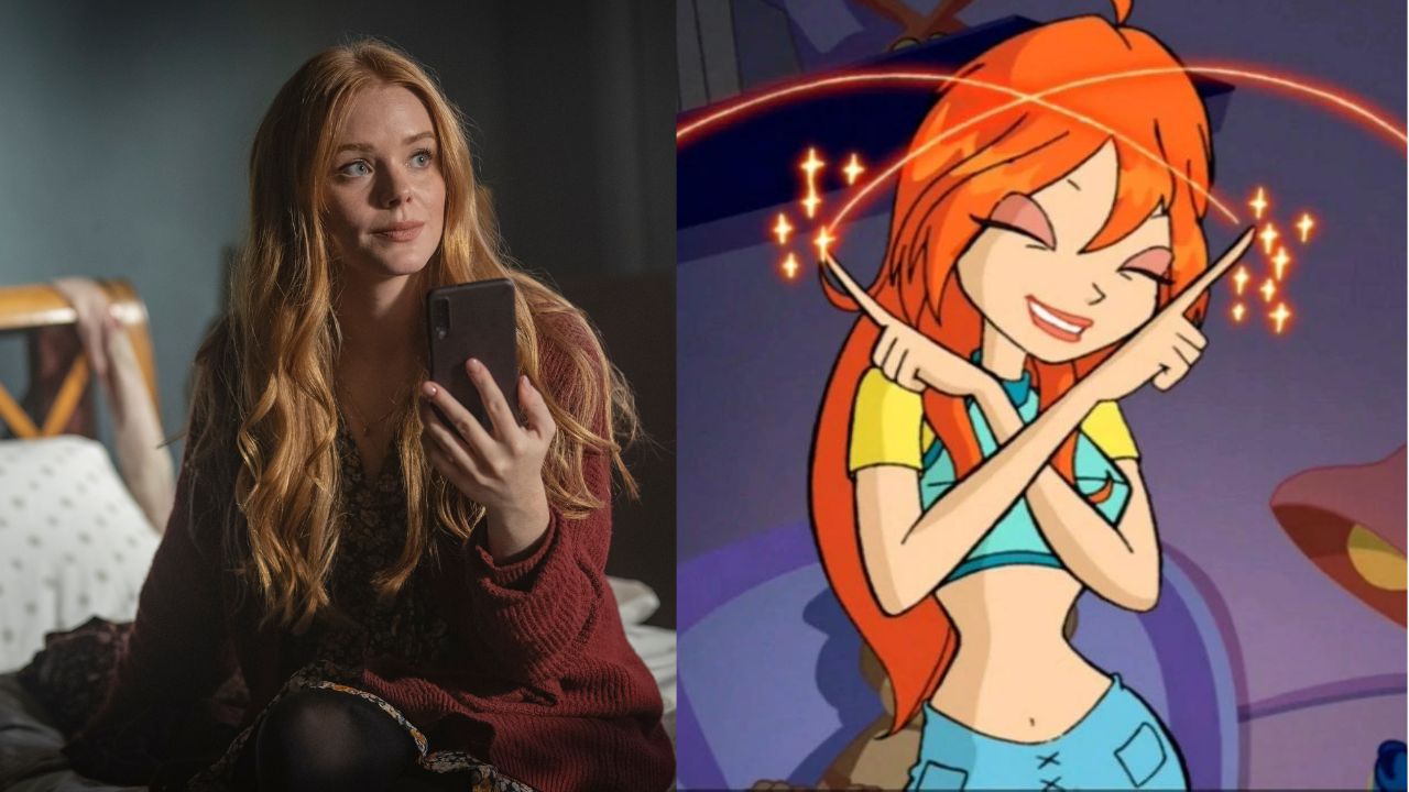 Abigail Cowne em 'Fate: A Saga Winx' e Bloom em "O Club das Winx"