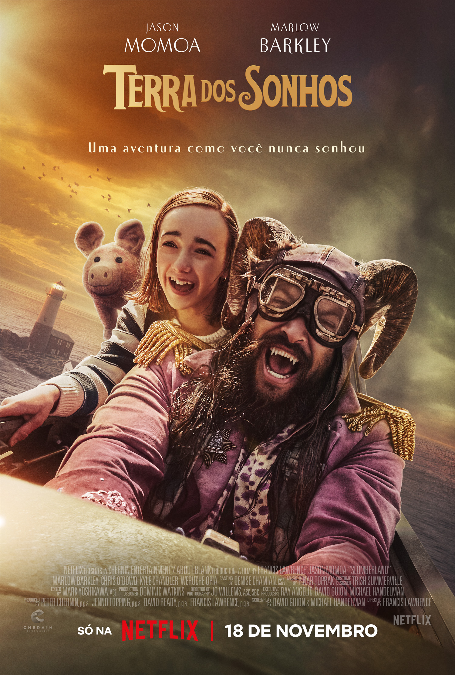 Pôster oficial do filme 'Terra dos Sonhos'