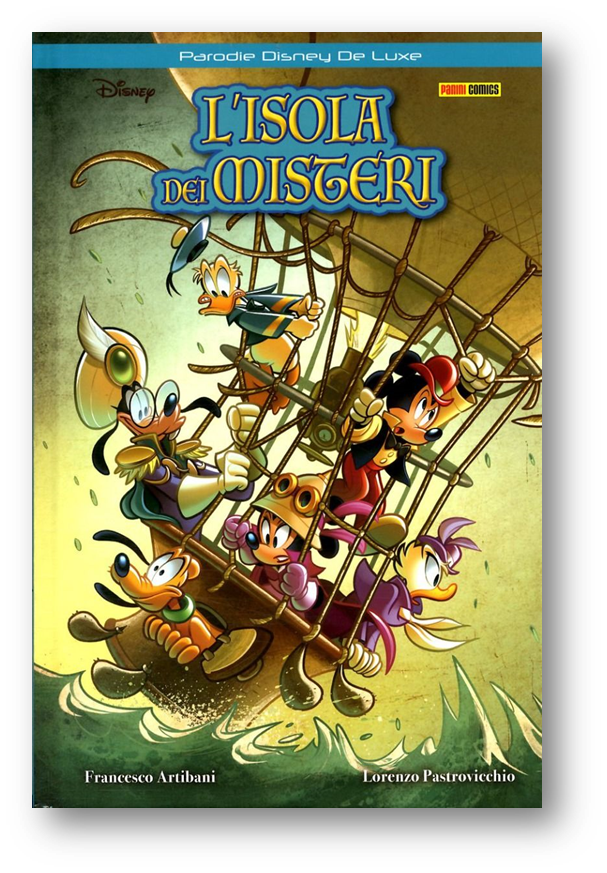 A Ilha dos Mistérios (Graphic Disney)