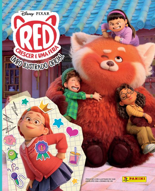 red album de figurinhas