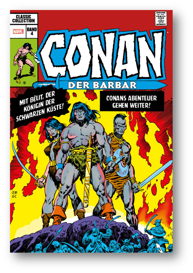 Conan, o Bárbaro: A Era Marvel vol. 4 (Omnibus)