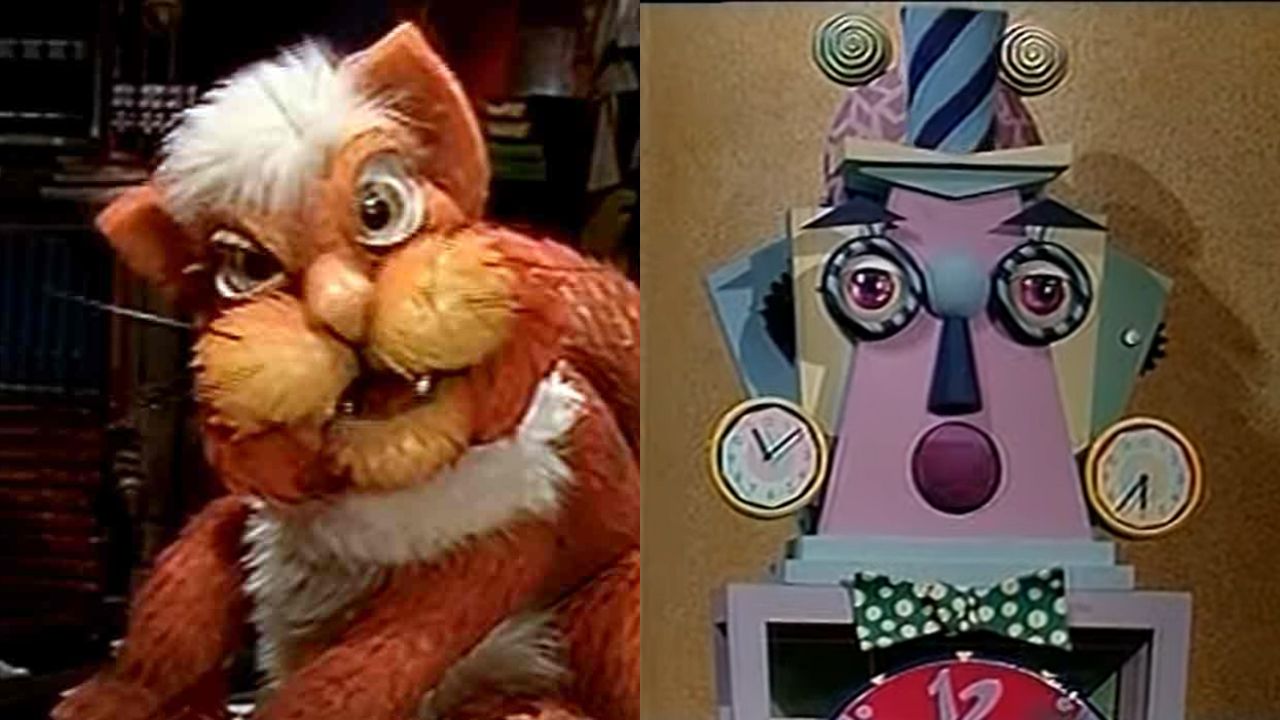 gato relogio