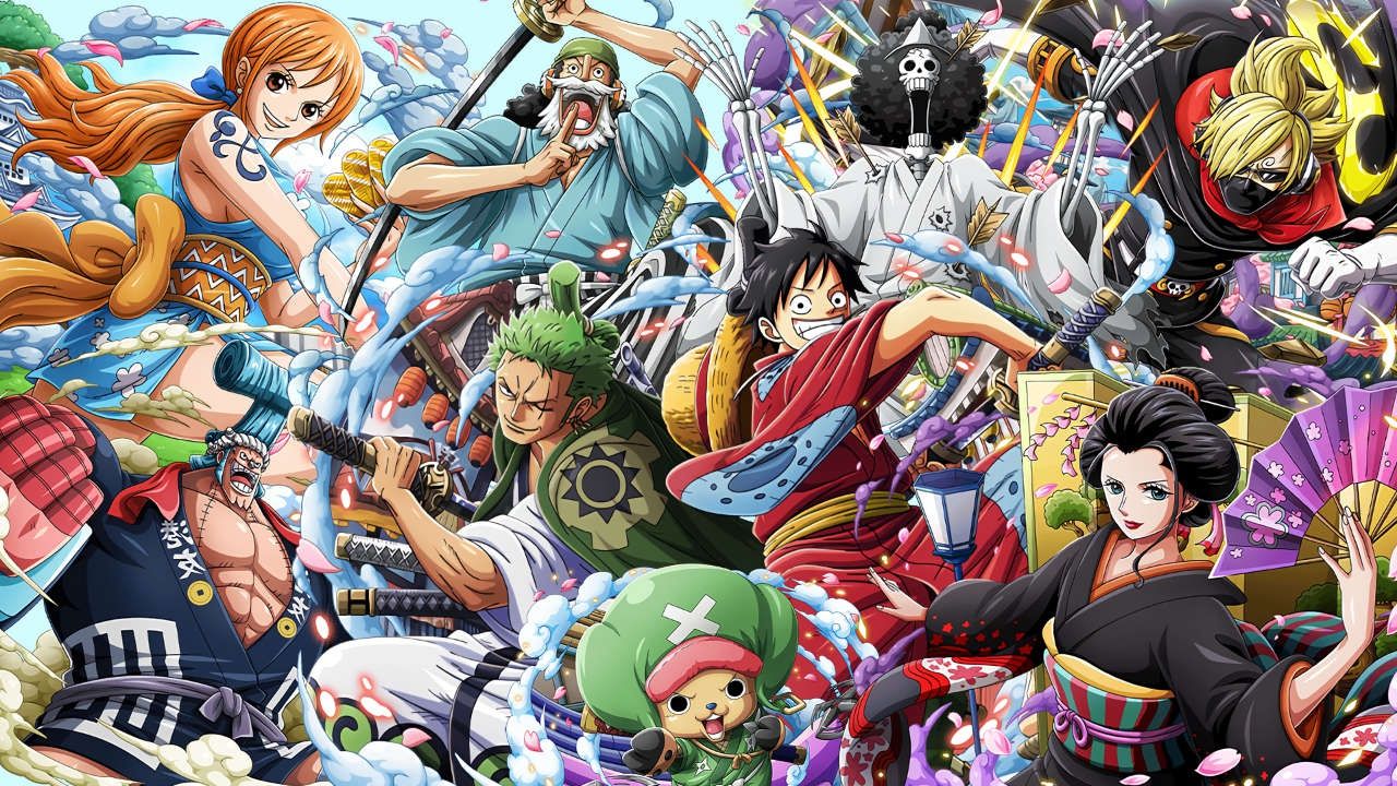 Imagem promocional da saga dos Yonkou
