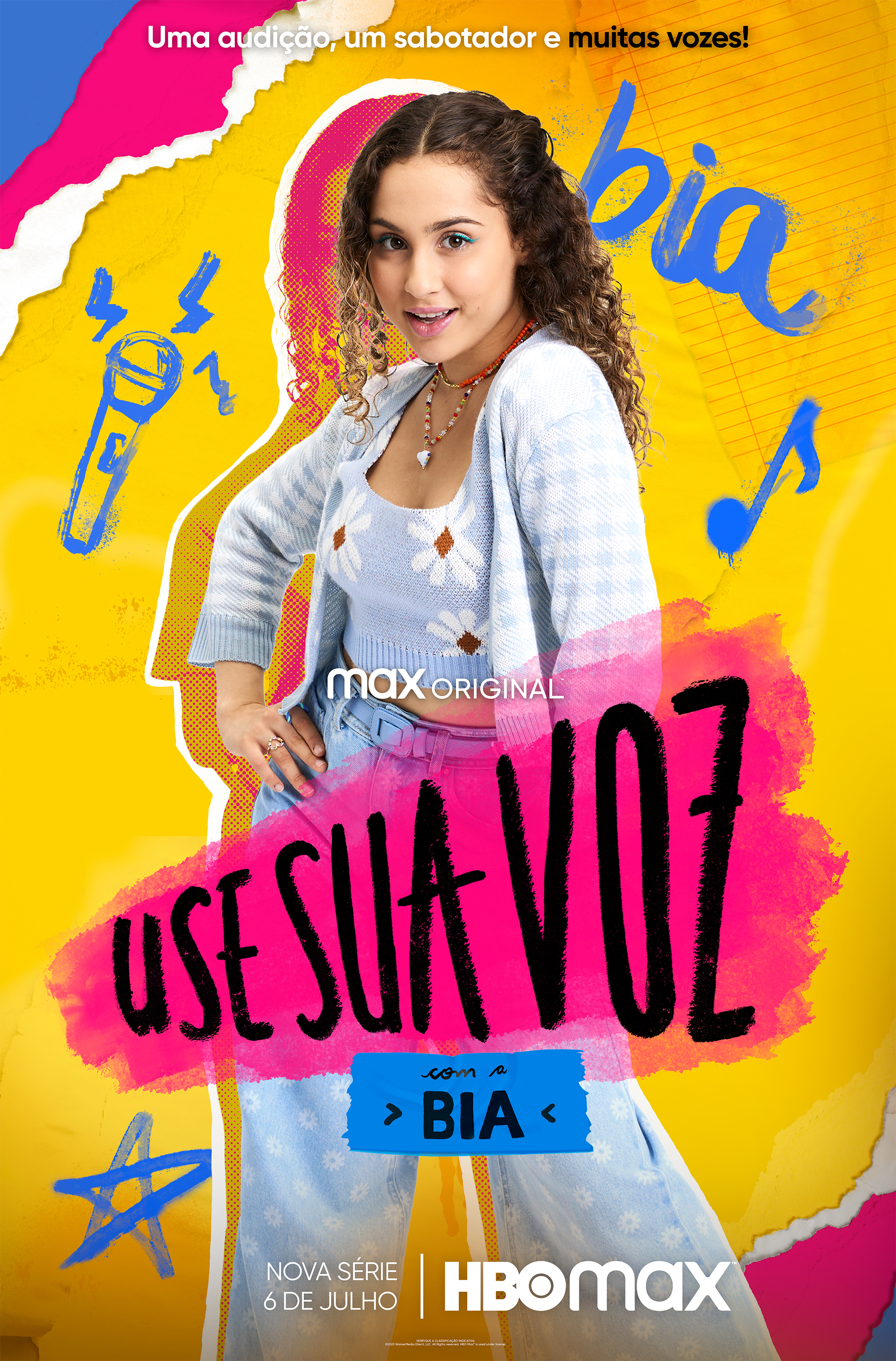 Pôster 'Use Sua Voz'. /Crédito: Divulgação/HBO Max