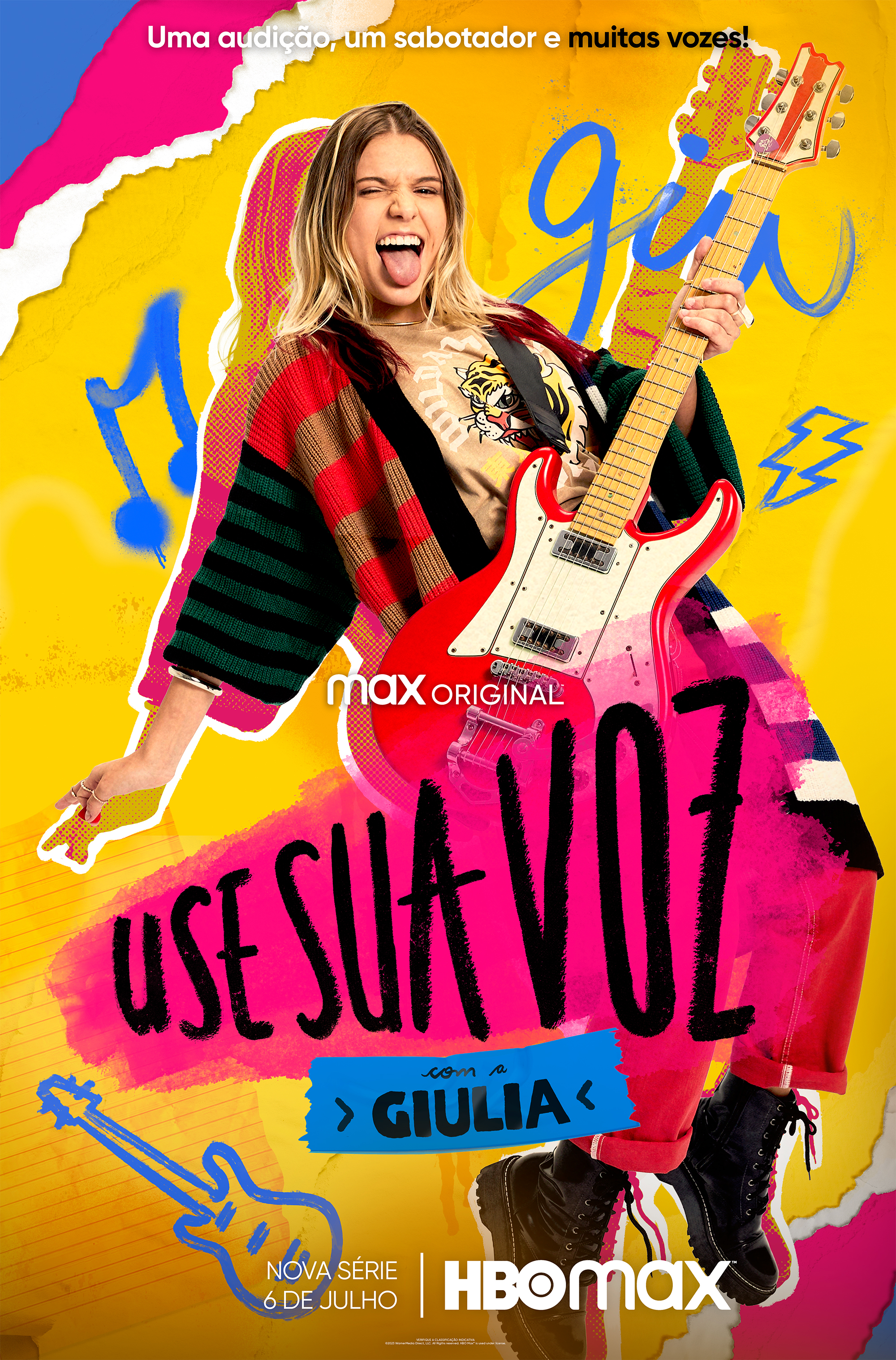 Pôster 'Use Sua Voz'. /Crédito: Divulgação/HBO Max